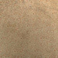 Lokta Papier / Bogen Blütenranken / lichtgrau/ kupfer