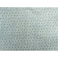 Lokta Papier / Bogen Gänseblümchen / mildes blau / weiß / gold