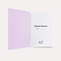 Undatierter-Wochenplaner-Seoul-pocket-Softcover-A6-128Seiten-Buch-geoeffnet-1