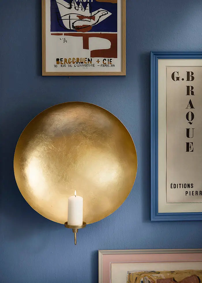 Golden Wall light / round / xxl