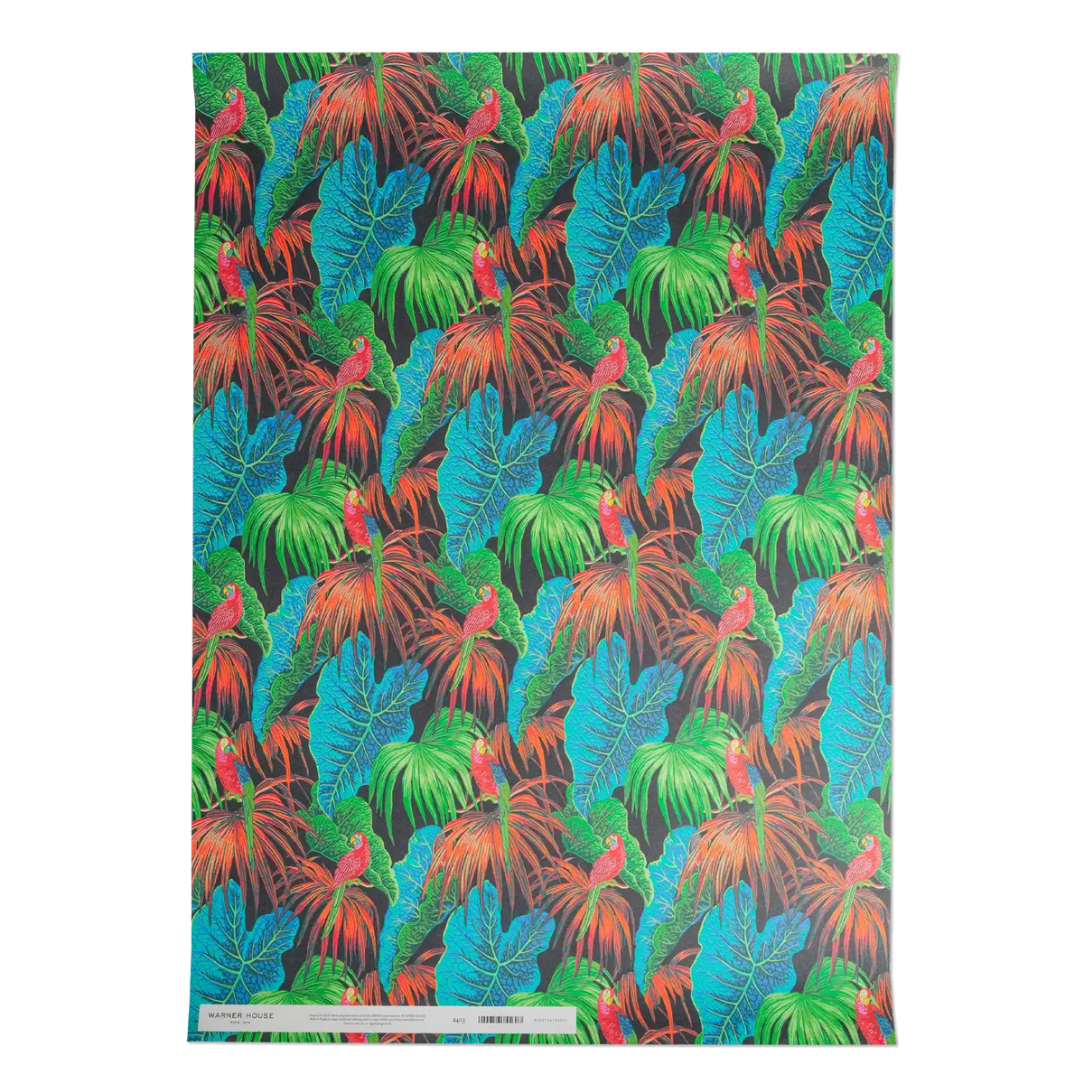 Geschenkpapier / Warner House / Amazon Jungle Leaves Gift Wrap