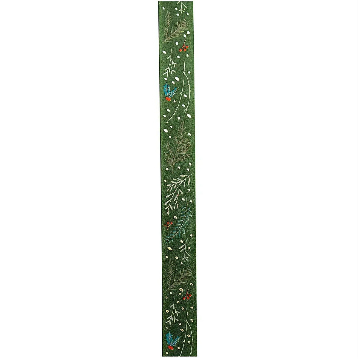 Washi-Tape-Rico-Design-15mmx10meter-Zweige-Gruen-fsc-Mix-produktansicht-Streifen-Aufgeklebt