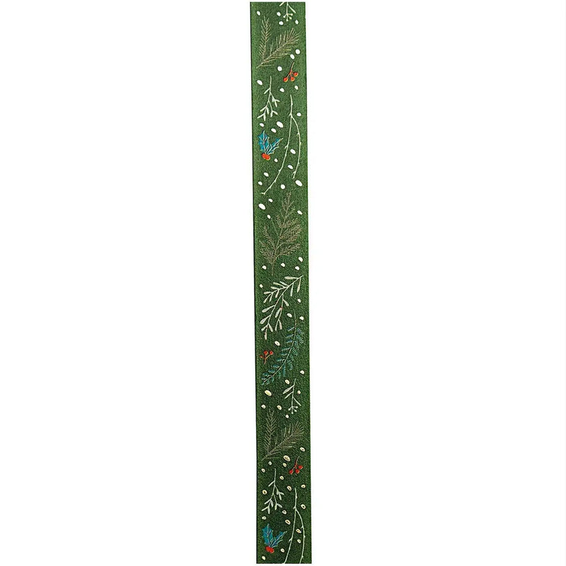 Washi-Tape-Rico-Design-15mmx10meter-Zweige-Gruen-fsc-Mix-produktansicht-Streifen-Aufgeklebt