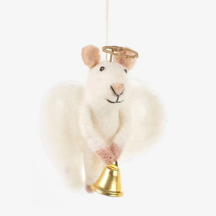 Weihnachtsbaumdeko / aus Filz / zum anhängen / Angelica Maus