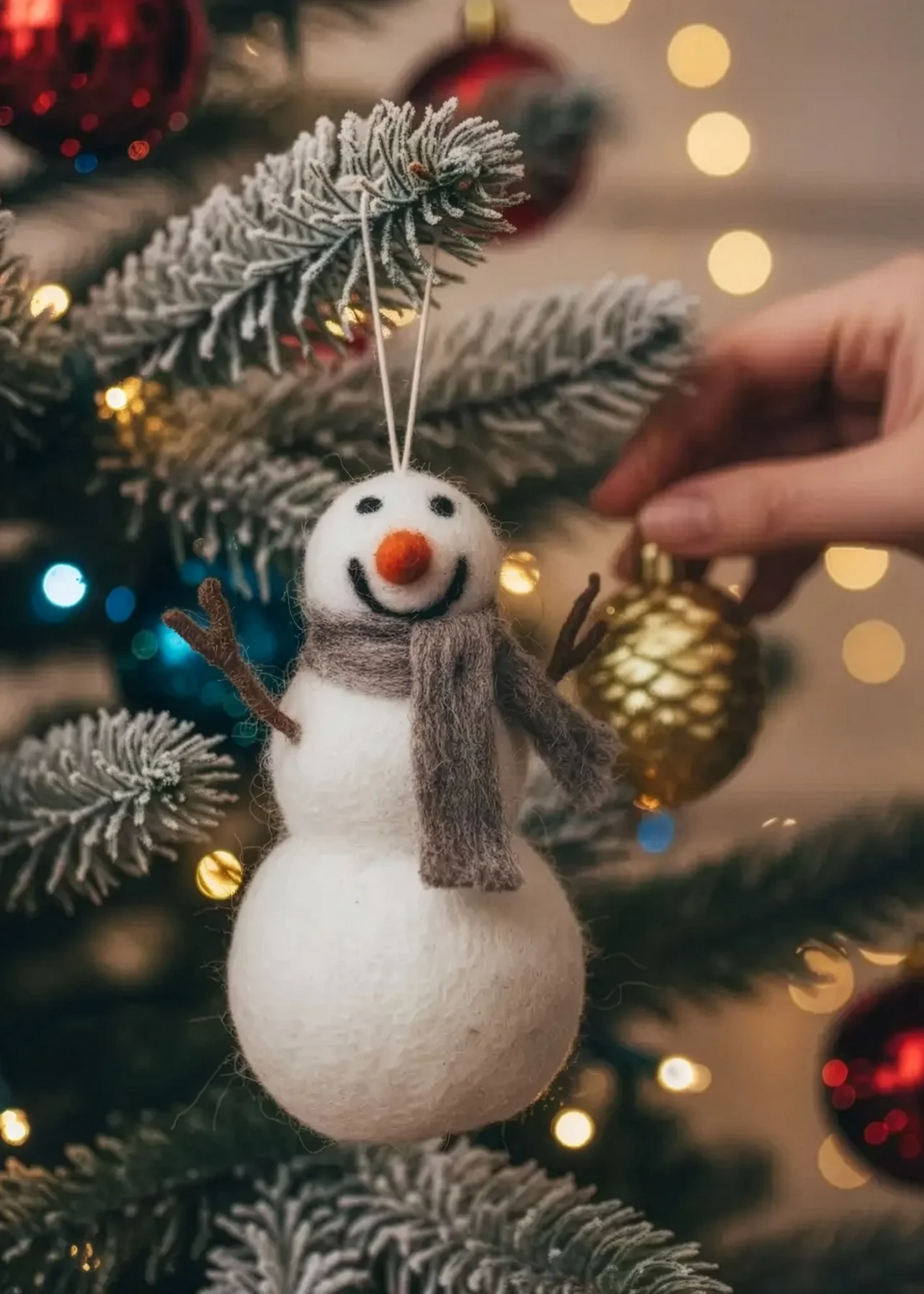 Weihnachtsdeko aus Filz