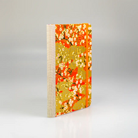 Wochenplaner / 2025 / H16.5xB12cm / Kirschblüten-gold-rot