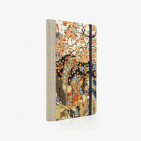 Wochenplaner-12x16_5cm-spaltenaufteilung-Cover-Chiyogami-Motiv-Bogen-1112C-Landscape-Trees-seitlich-hinten