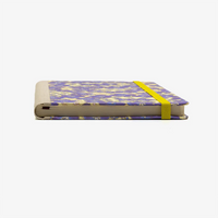 Wochenplaner-12x16_5cm-spaltenaufteilung-Cover-Chiyogami-Motiv-Bogen-628C-Blumen-cream-purple-ivory-liegend