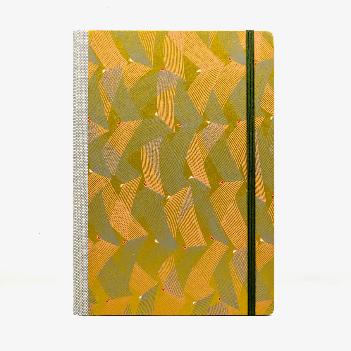 Wochenplaner-17x24cm-cover-Chiyogami-Motiv-Saitenspiel-gold-von-vorn