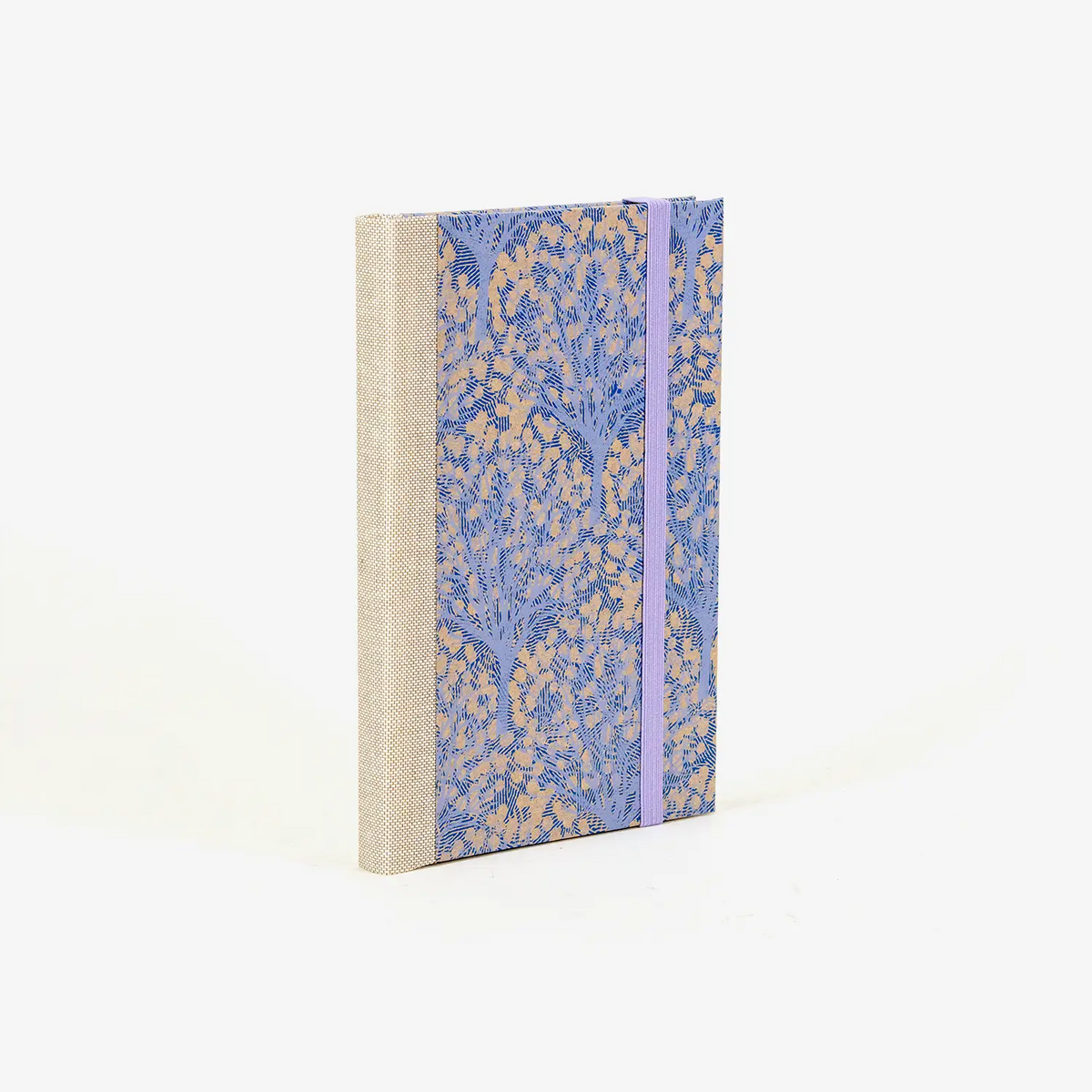 Wochenplaner-A6-2025-Siebdruckpapier-Baum-flieder-cover-ansicht-seitlich-hinten