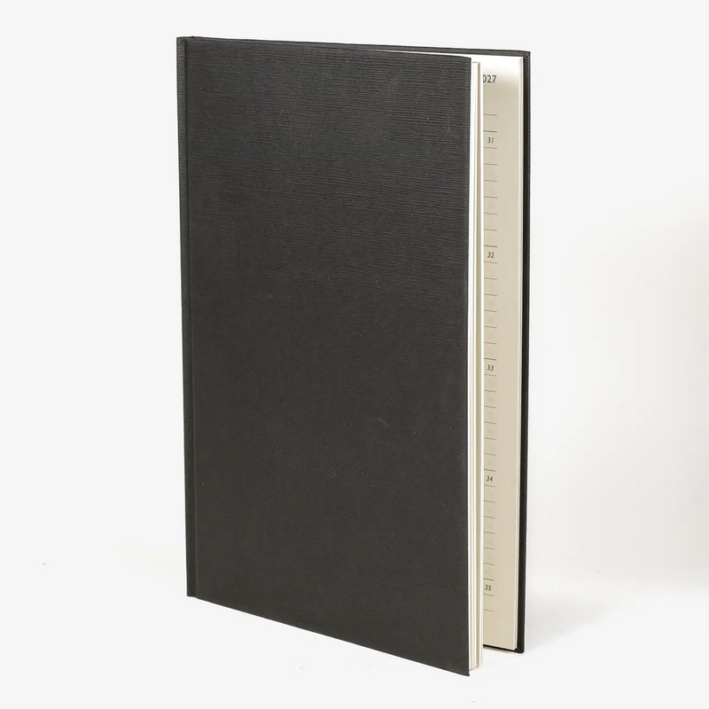 Wochenplaner / 2026/ Tsumugi schwarz