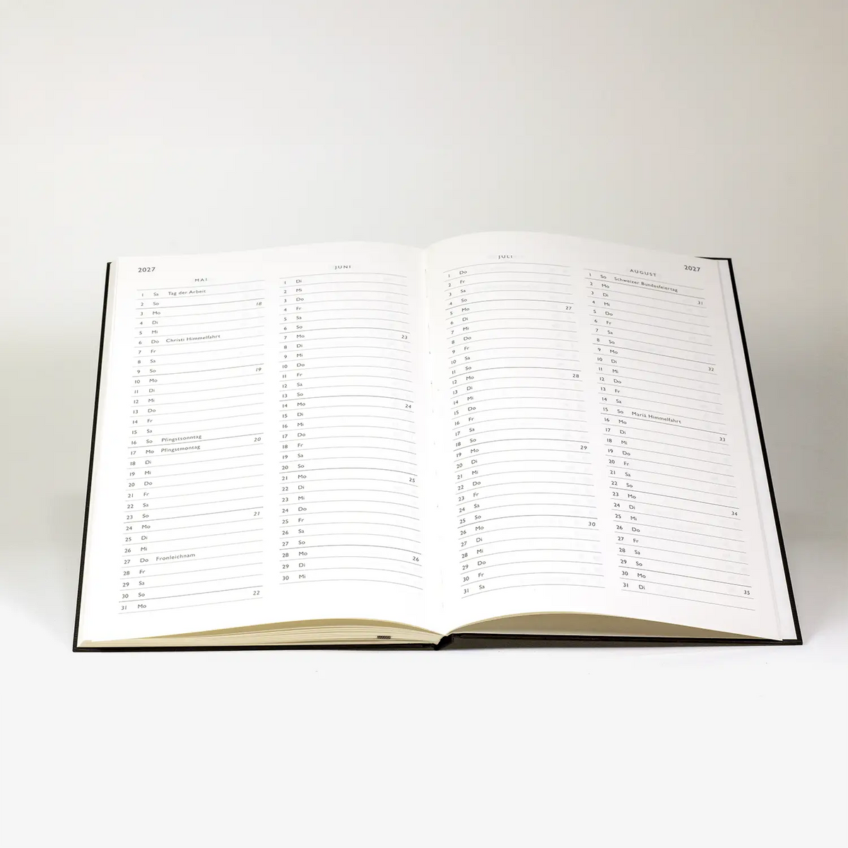 Wochenplaner-Tsumugi-schwarz-2026-von-carta-pura-9x15cm-und-16x-24cm-Monatsansicht-2027