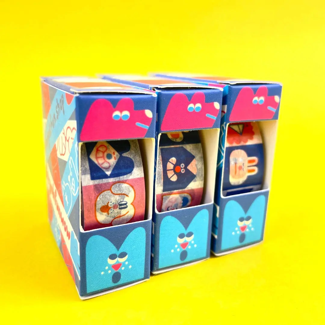 YUK-FUN-Okay-Washi-Tape-15mmx10m-Produktansicht-Tape-in-Verpackung