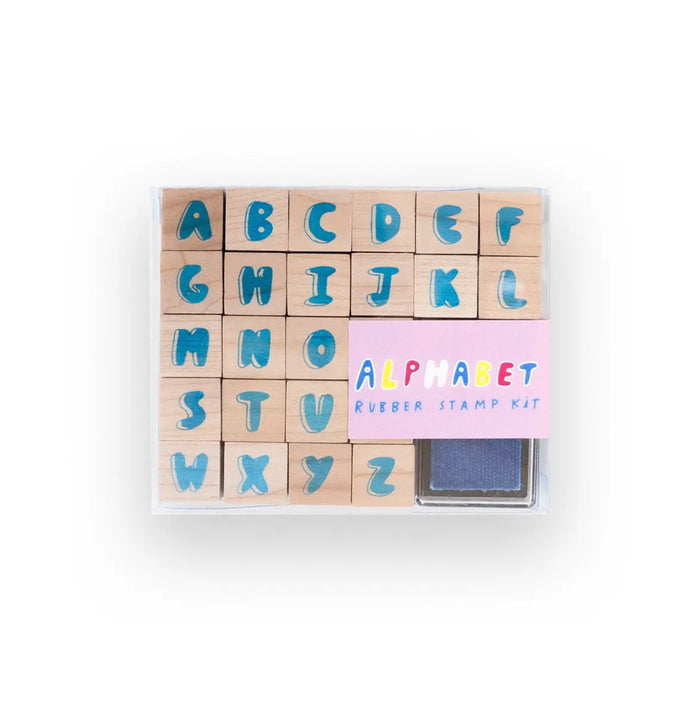 Yellow Owl / Stempel set / Alphabet