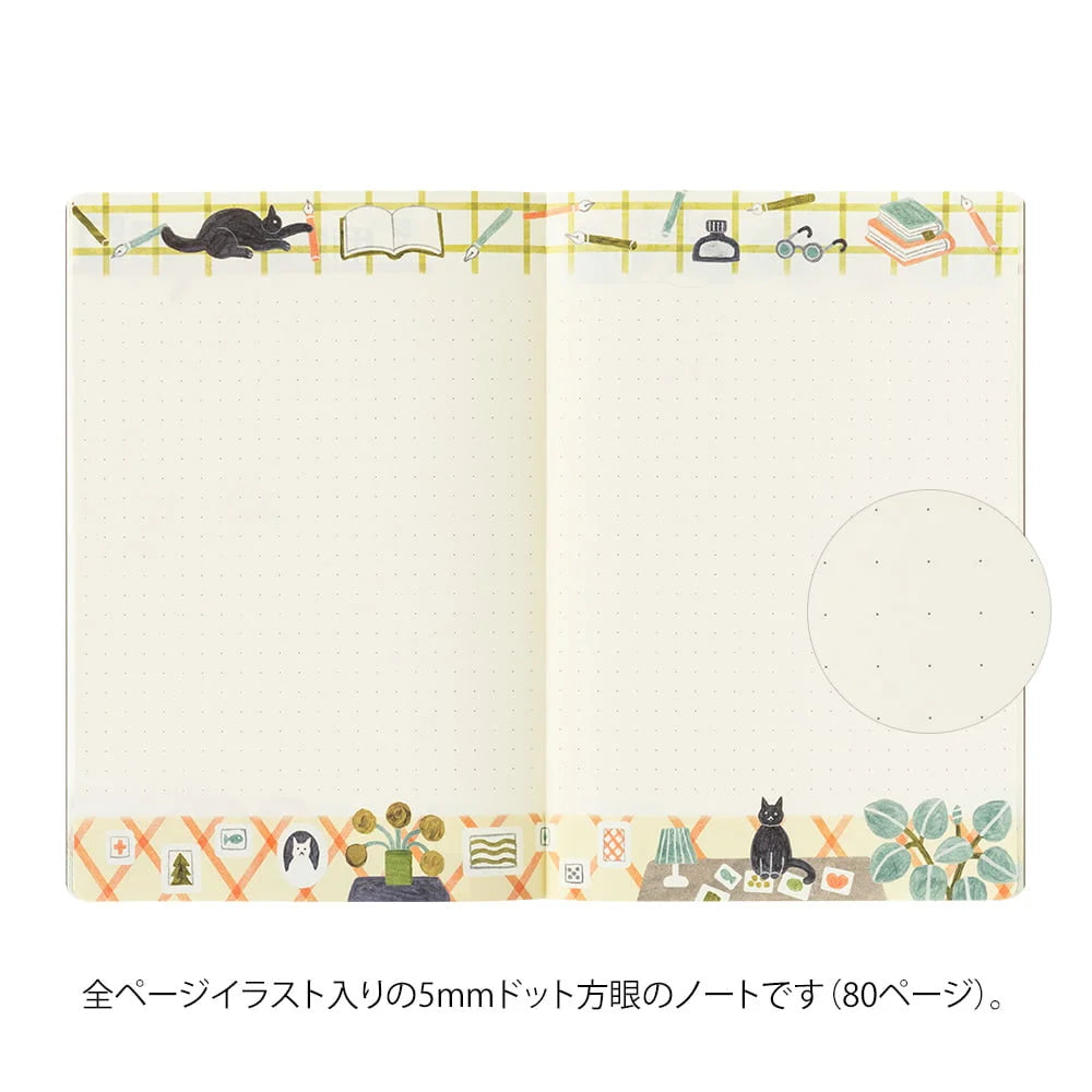 Yuru Log  / Notebook / B6 Cat