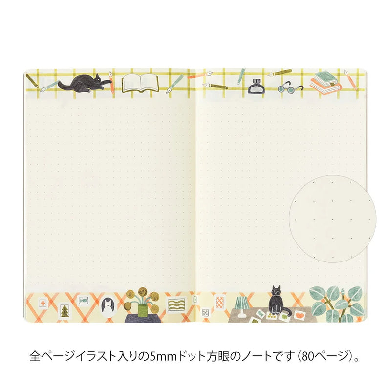 Yuru Log  / Notebook / B6 Cat