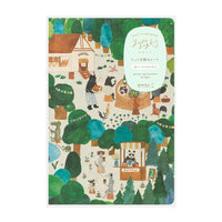 Yuru Log  / Notebook / B6 Forest Animals