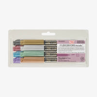 ZIG-FUDEBIYORI-METALLIC-8-colors-set-metalic-brushpen-set-in-blister-verpackung