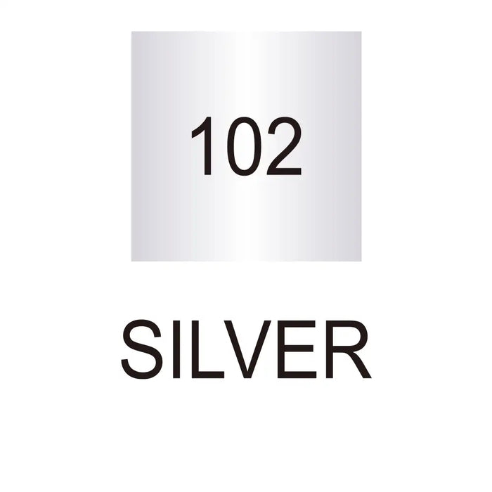 ZIG / FUDEBIYORI / METALLIC 102 SILVER