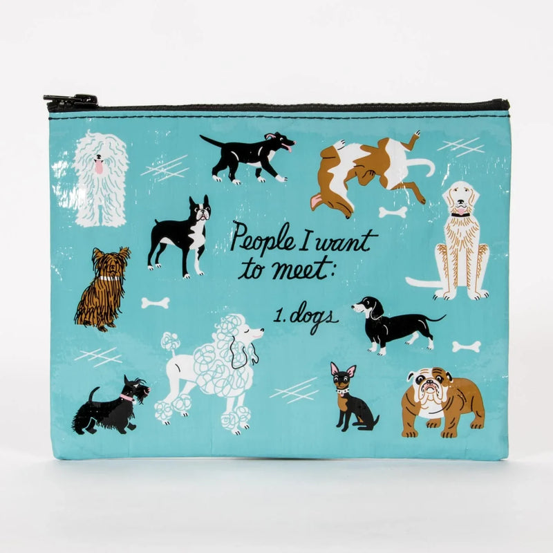 People to meet: Dogs / Zipper Pouches / Polybeutel / passend fuer A5