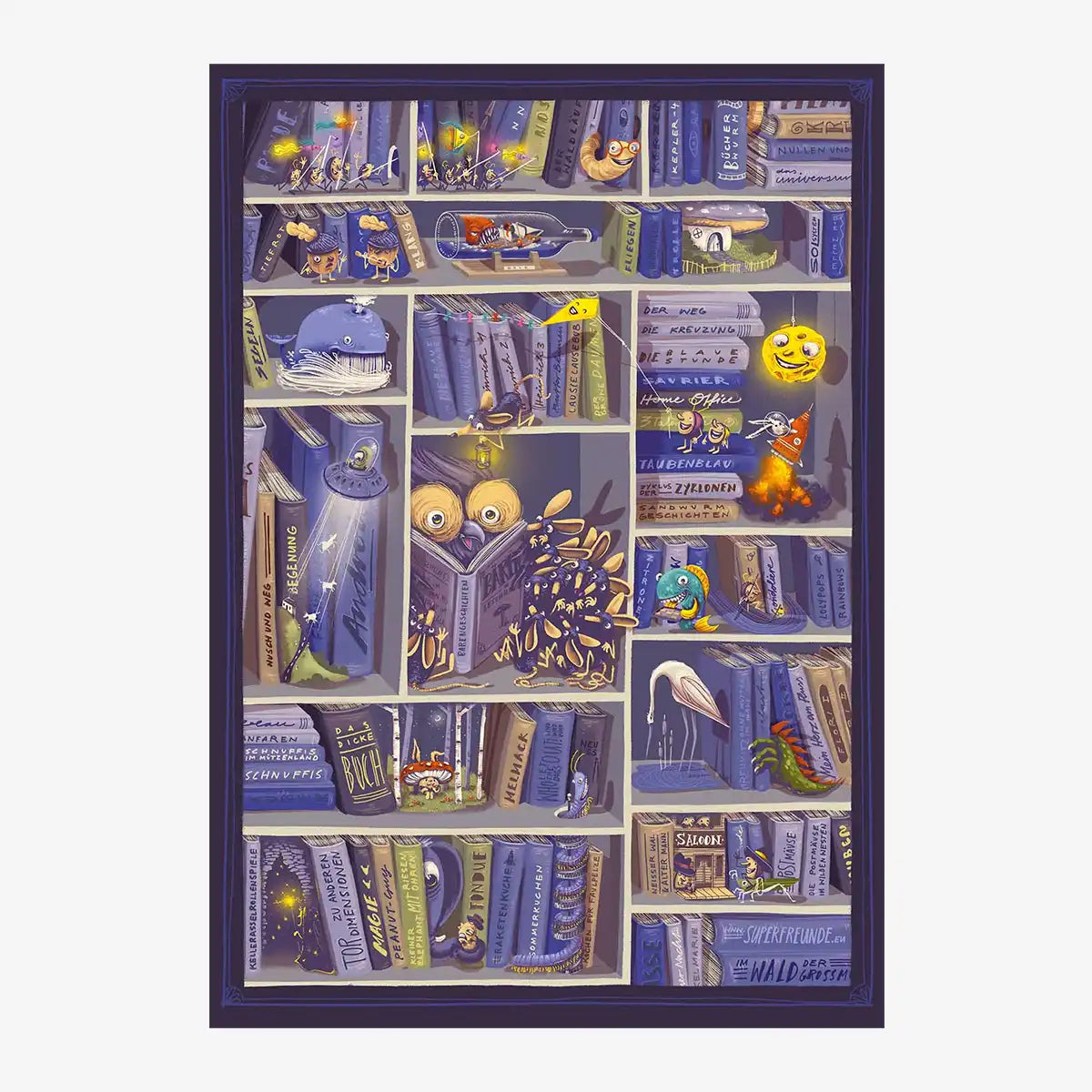 adventskalender-die-lebendige-bibliothek-format-a4-Vorderansicht-geoeffnet