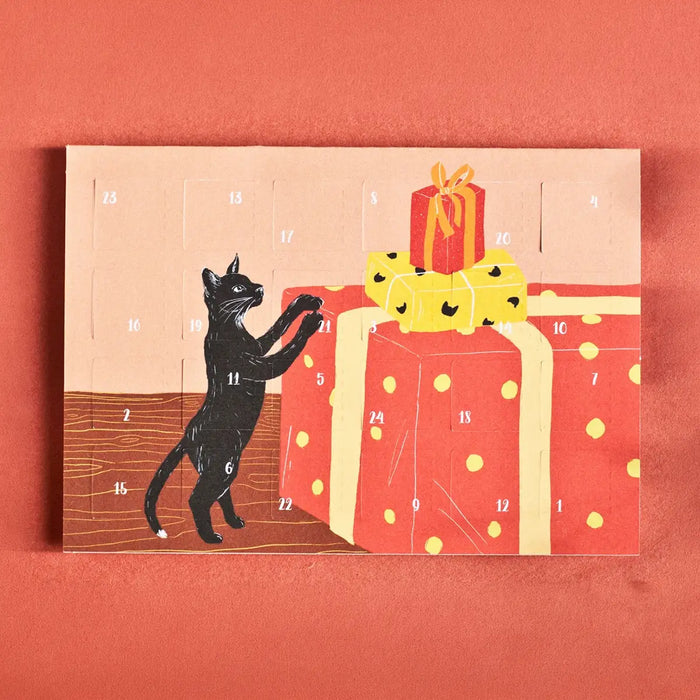 adventskalender-format-postkarte-katja-rub-motiv-Katze-Cover-Vorderansicht