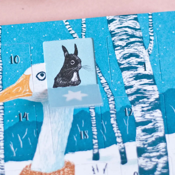 Adventskalender | Format: Postkarte | Katja Rub | Motiv: Gans