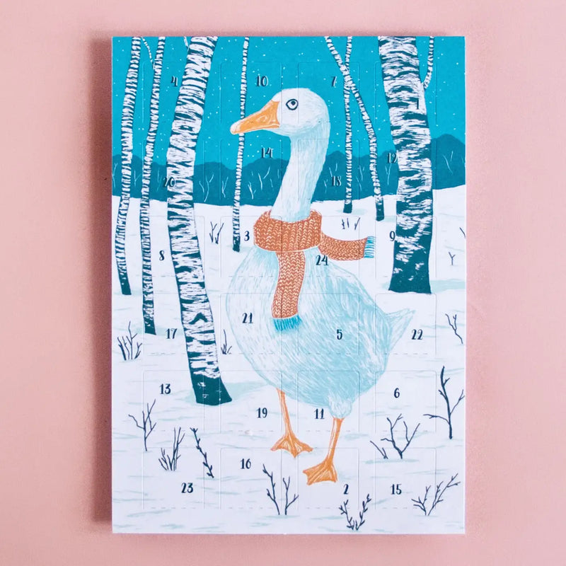 adventskalender-format-postkarte-katja-rub-motiv-gans-Cover-Vorderansicht
