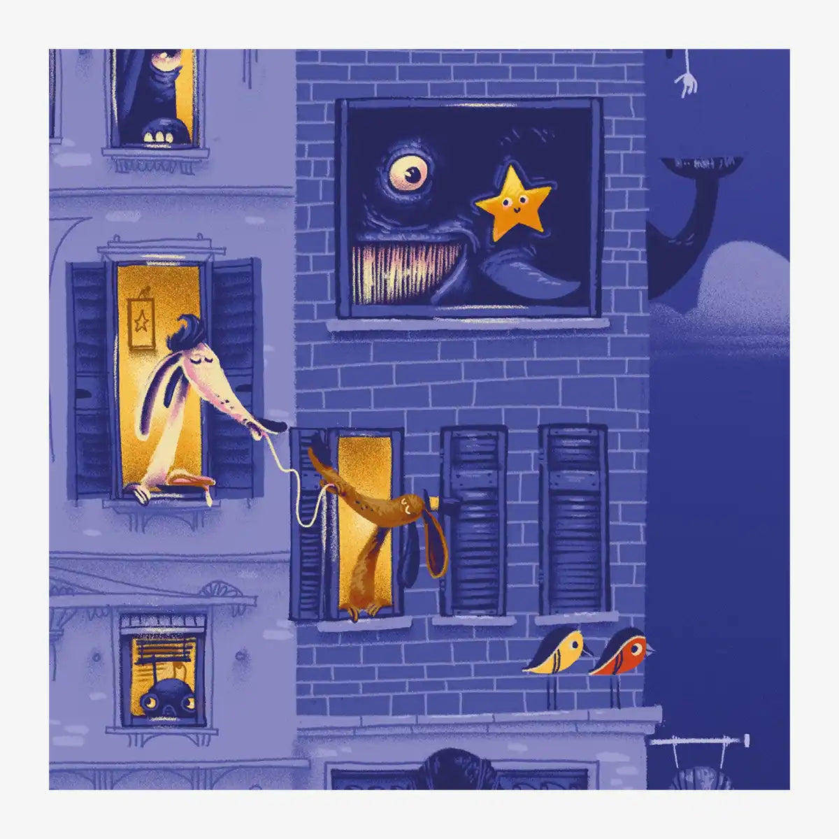 adventskalender-hier-gleich-um-die-ecke-schlossallee-format-a4-Vorderansicht-ungeoeffnet-detail