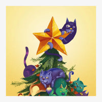 adventskalender-oh-katventskalender-format-a4-Vorderansicht-geoeffnet-Detailansicht