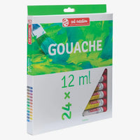 Art-creation-Talens-Guache-Set-24x12ml-Verpackung-Produktansicht-seitlich-von-vorn
