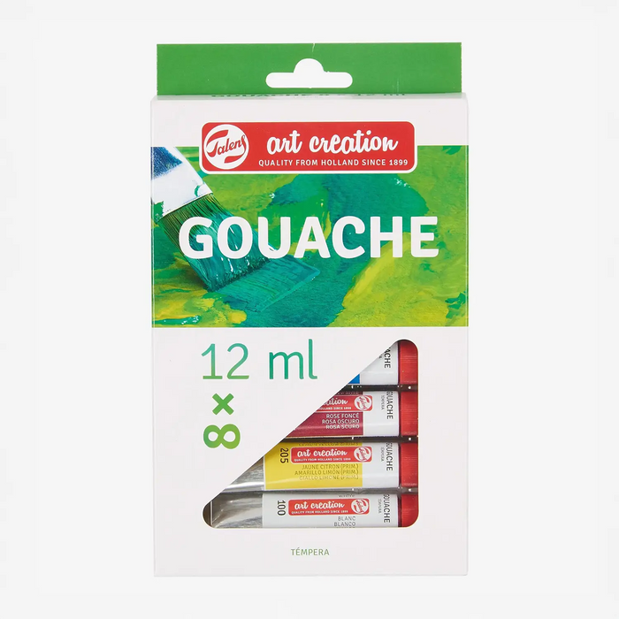 Art-creation-Talens-Guache-Set-8x12ml-Verpackung-Produktansicht-von-vorn