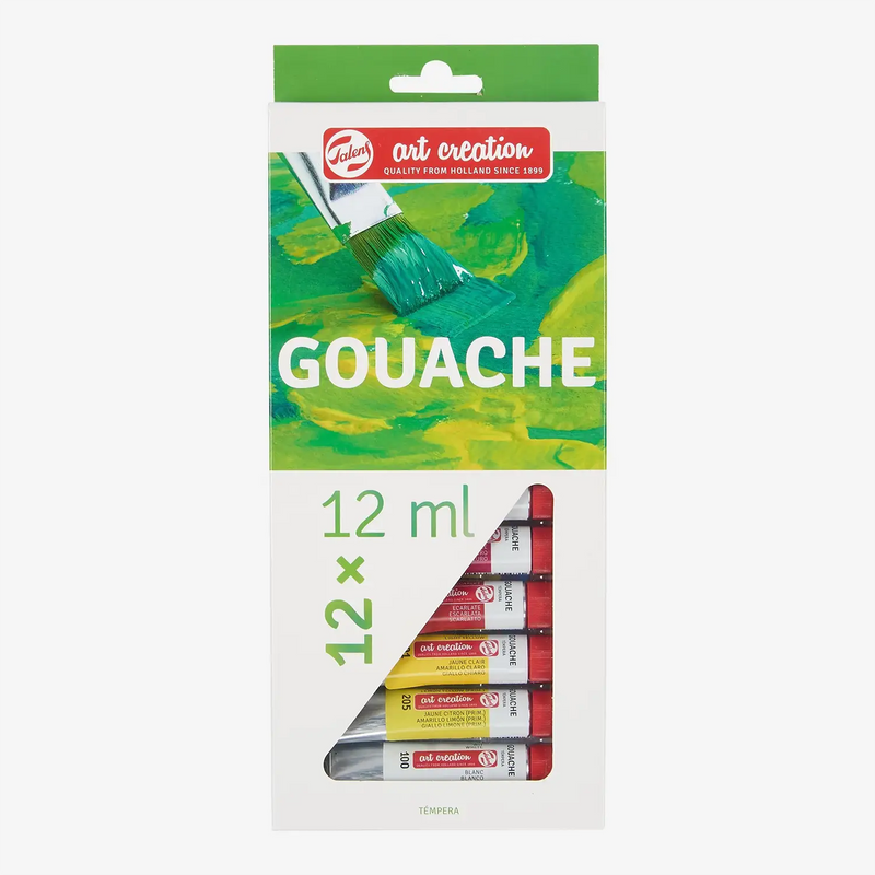Art-creation-Talens-_Guache-Set-12_x_12_ml-Verpackung-Produktansicht-von-vorn