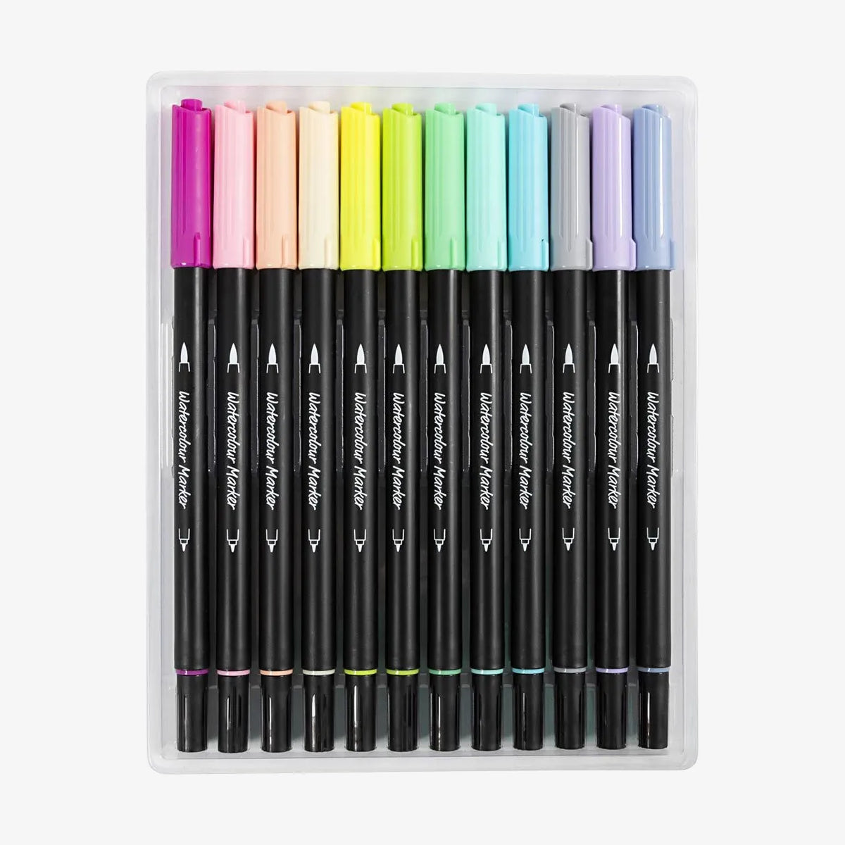 creativ-Company-Aquarell-Filzstifte-Pastell_Set-12-Farben-2-Spitzen-Filzstifte