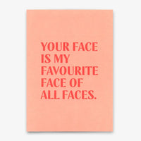 deli-cards-postkarte-favourite-face-din-a6
