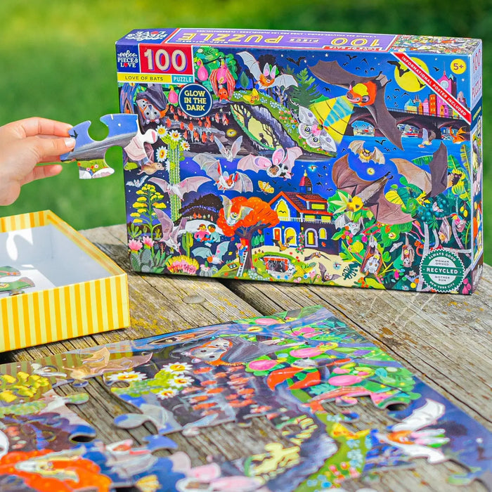 eeboo-100teilig-puzzle-federmaeuse-glow-in-thr-dark-Verpakung-Produkt-cover-vorn-im-Beispiel-1
