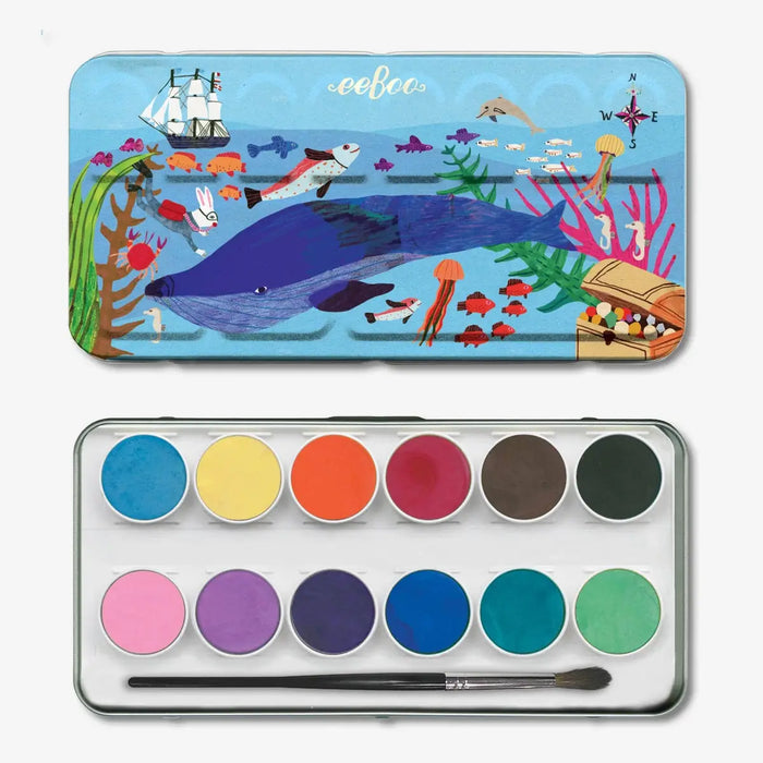 eeboo-Aquarellkasten-12-farben-Produktansicht