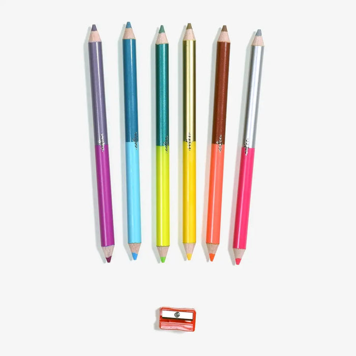eeboo-Buntstiftset-doppelseitige-6Stifte-12-FArben-Roboter-box-Stifte-Produktansicht