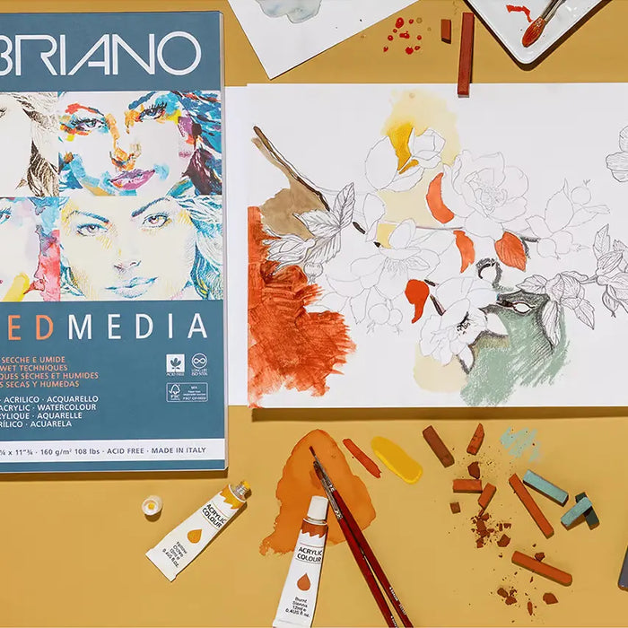 fabriano-mixed-media-block-a4-160g-60-blatt-Produktansicht-Beispielfoto