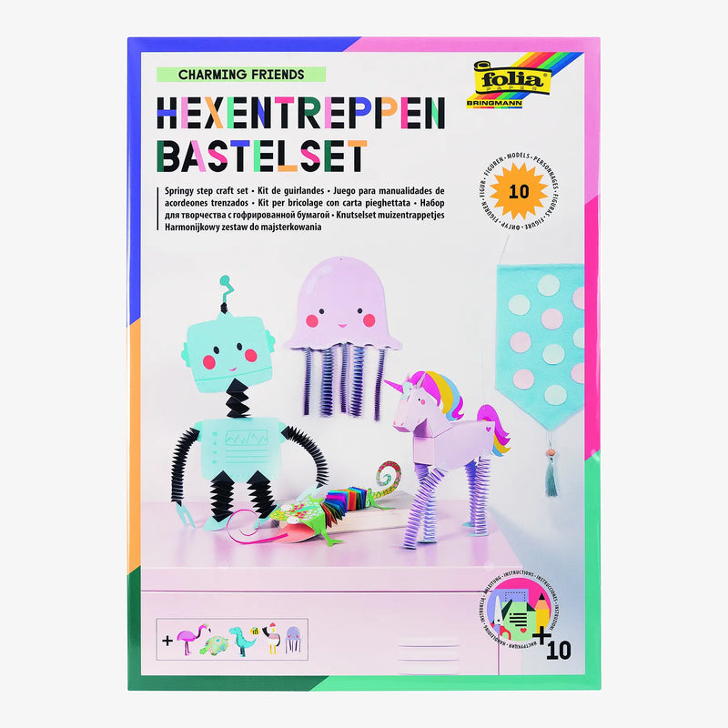 Hexentreppen Bastelset / CHARMING FRIENDS