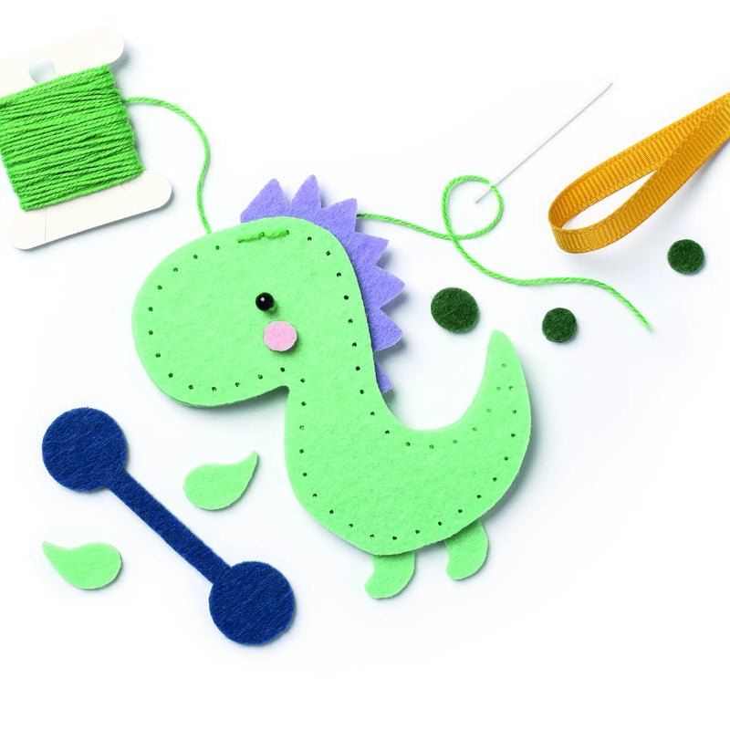 Mini Filzinies / DINOSAURIER / 12 teilig