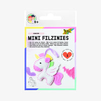 Mini Filzinies / EINHORN / 15 teilig