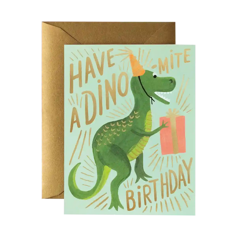 Geburtstagskarte /  Have a Dinomite Birthday