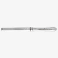 gel-tintenroller-uniball-signo-broad-um153-weiss-Stift-geschlossen