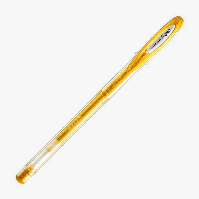 gel-tintenroller-uniball-signo-um120sp-glitzernd-gold-Stift-mit-Kappe