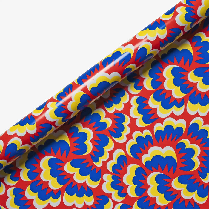 geschenkpapier-bombom-bright-blooms-roll-wrap-rolle-3m-Bogenansicht-aufgerollt-details