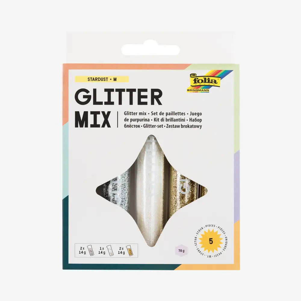 glitter-mix-stardust-m-5-dosen-14g-gold-silber-weiss-irisierend-Verpackung