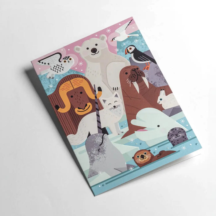 grusskarte-karte-mit-umschlag-allison-black-friends-of-the-arctic-greeting-card-klappkarte