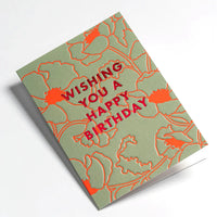 grusskarte-karte-mit-umschlag-geburtstag-florence-broadhurst-poppies-wishing-you-a-happy-birthday-card-Klappkarte