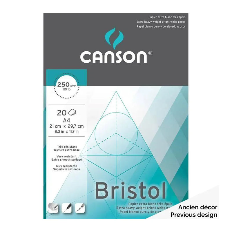 Illustration Bristol / Zeichenblock / 250grm² / 20Blatt